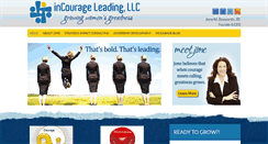 Desktop Screenshot of incourageleading.com